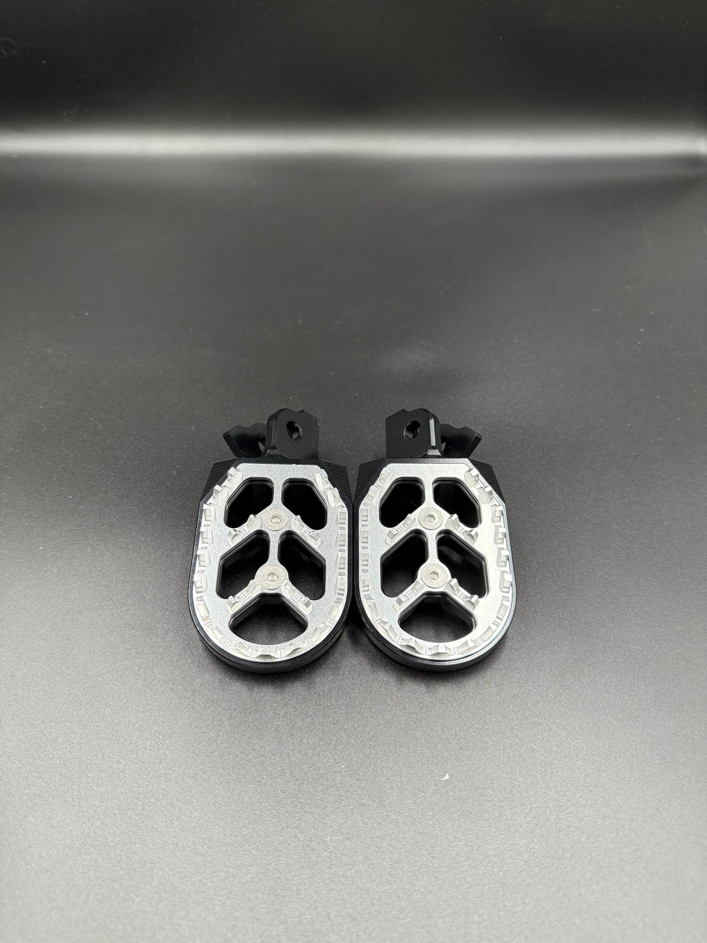 Surron LightBee New-Style FootPegs in Silver