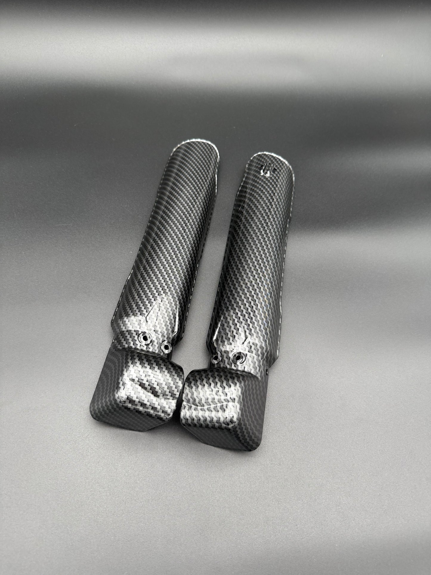 Surron Light Bee Carbon Dipped Fork Lower Guards (KKE Forks)