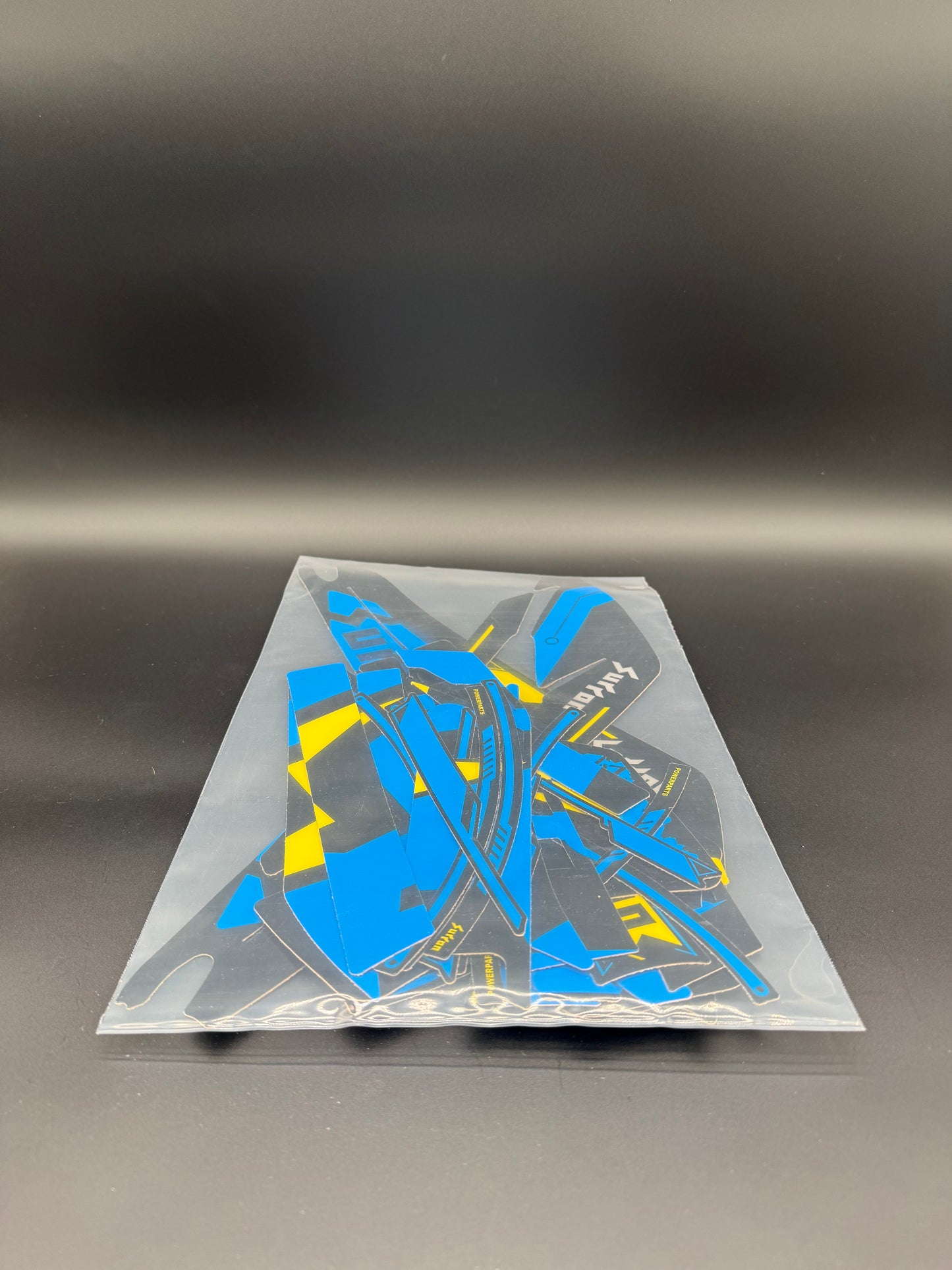 Surron Light Bee 2025/2026 Sticker Kit OEM Blue/Yellow