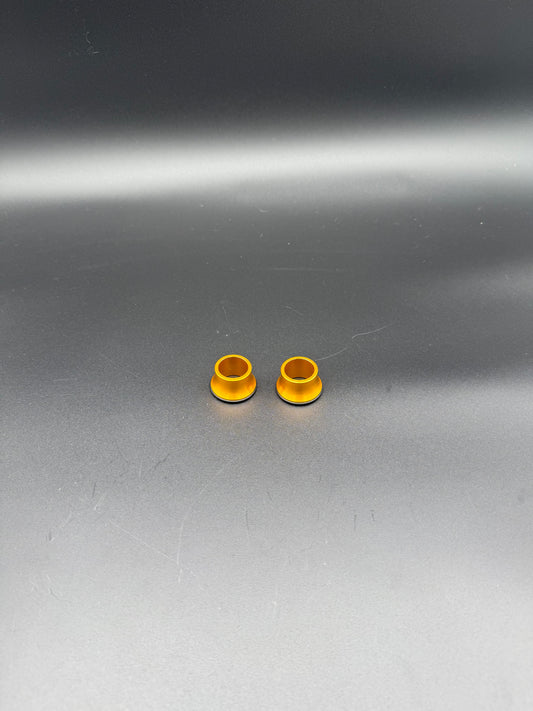 Surron Light Bee Front Wheel Spacers in Gold