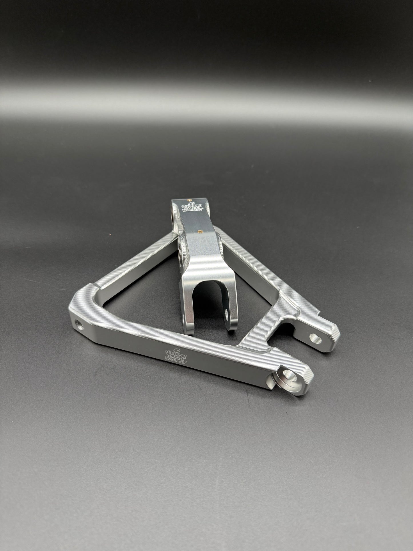 Surron Light Bee Triangle & Linkage Set In Silver