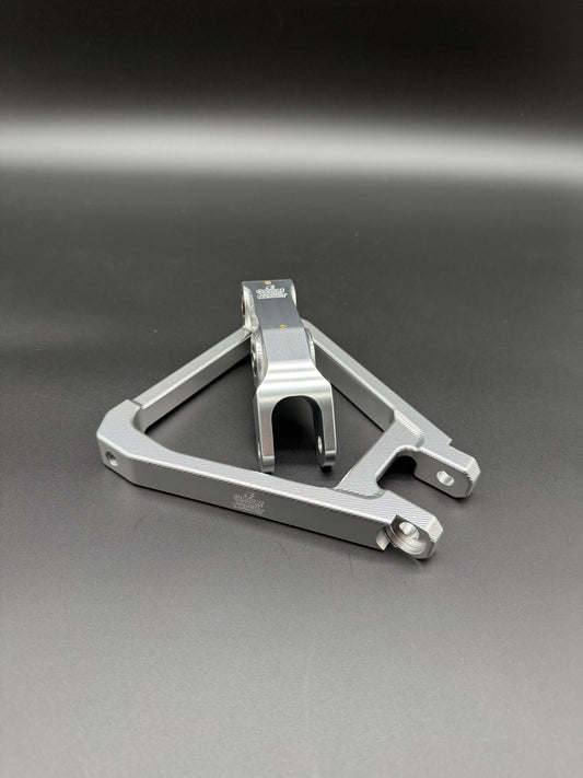 Surron Light Bee Triangle & Linkage Set In Silver