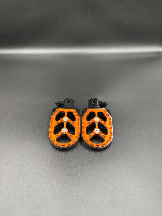 Surron Light Bee New-Style FootPegs in Orange