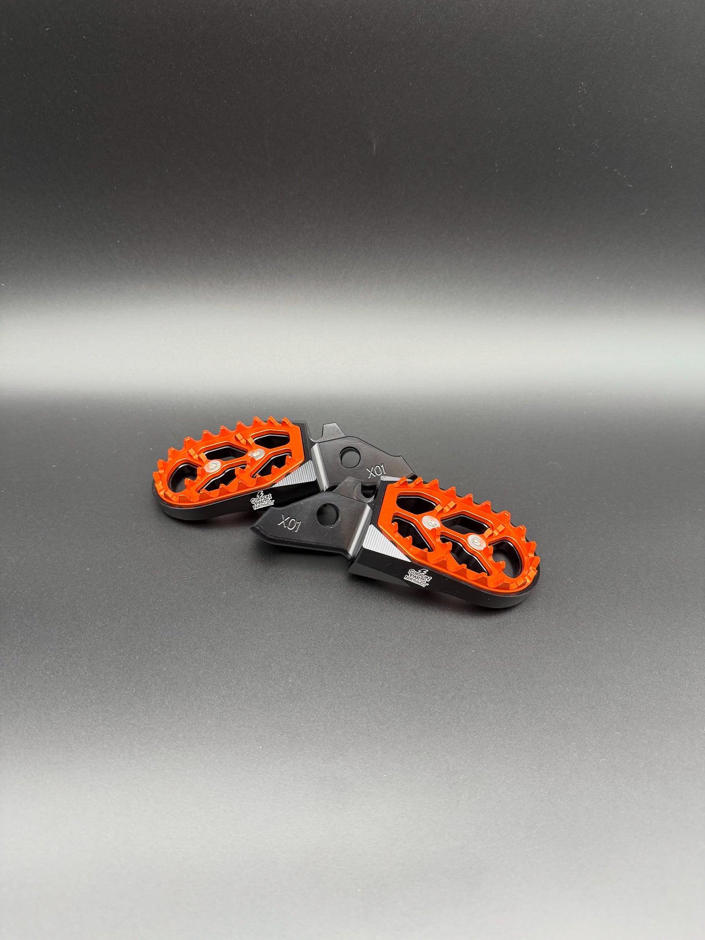 Surron Ultra Bee Footpegs in Orange