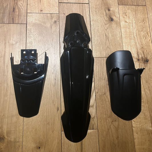 Surron Black Mudguard Bundle