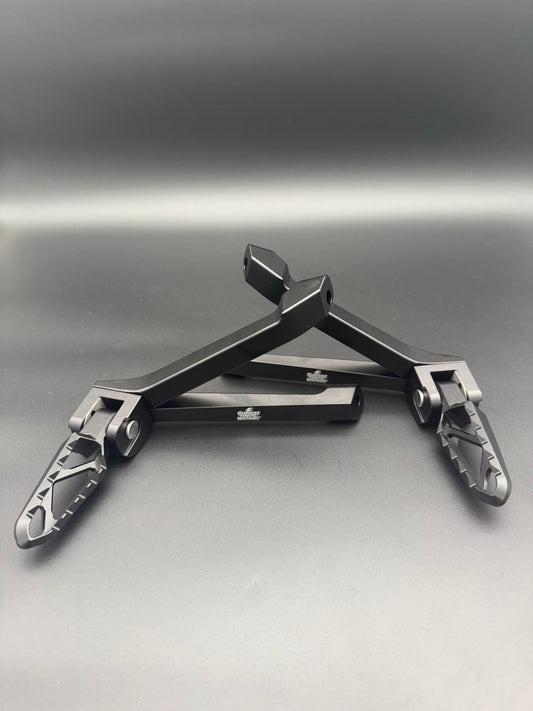 Surron Ultra Bee Passenger Footpegs in Black