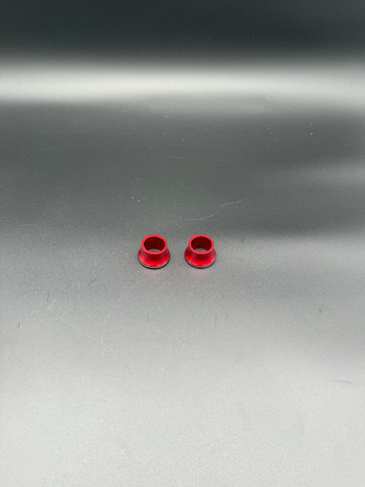 Surron Light Bee Front Wheel Spacers in Red