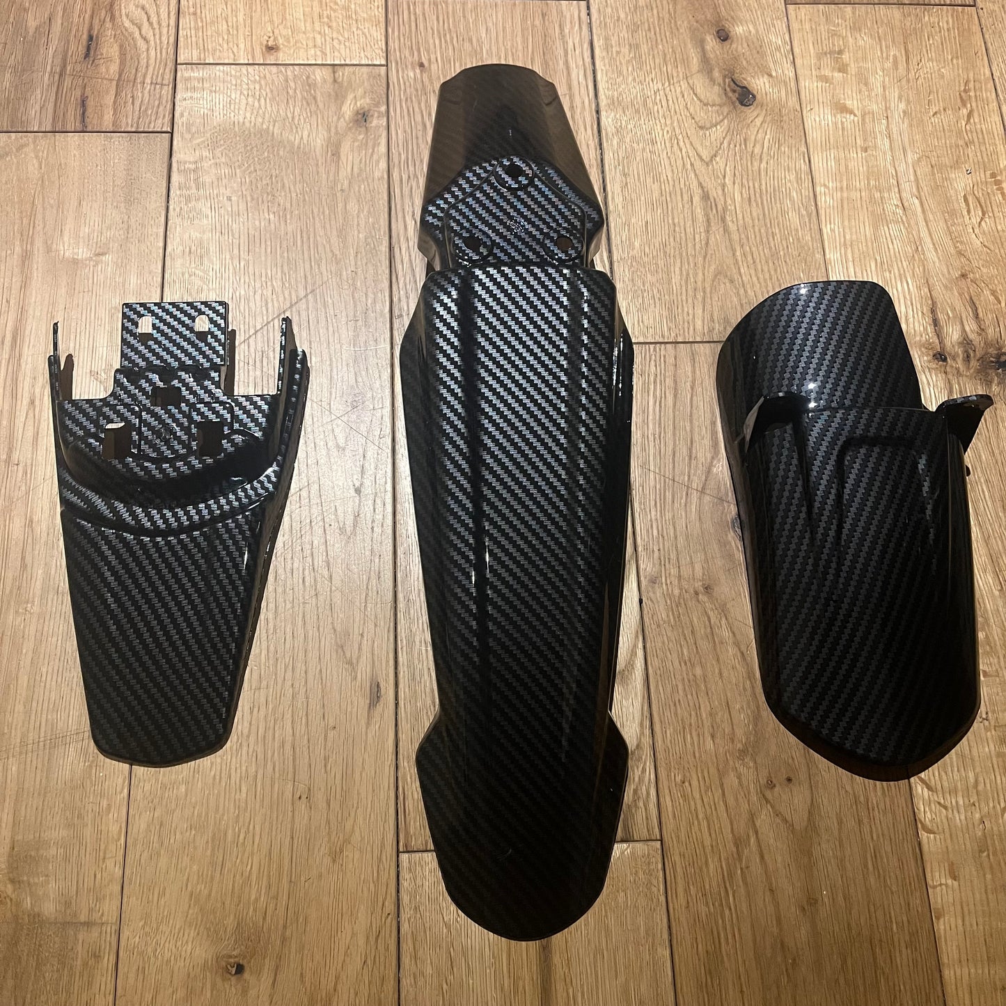 Surron Light Bee Carbon Dipped Mudguard Bundle